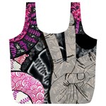 Peace Hand Art Full Print Recycle Bag (XL)