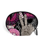 Peace Hand Art Accessory Pouch (Small)