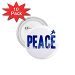 Peace Bird 1.75  Button (10 pack) 