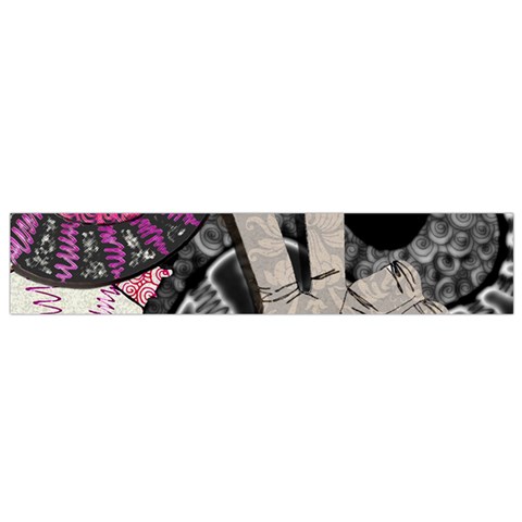 Peace Hand Art Small Flano Scarf from ArtsNow.com Front