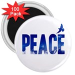 Peace Bird 3  Magnet (100 pack)