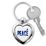 Peace Bird Key Chain (Heart)