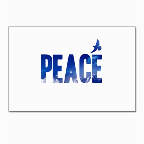 Peace Bird Postcard 4 x 6  (Pkg of 10) from ArtsNow.com Front