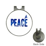 Peace Bird Golf Ball Marker Hat Clip