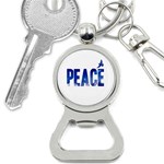 Peace Bird Bottle Opener Key Chain