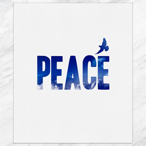Peace Bird Canvas 8  x 10  from ArtsNow.com 8.15 x9.66  Canvas - 1