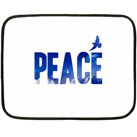 Peace Bird Fleece Blanket (Mini) from ArtsNow.com 35 x27  Blanket