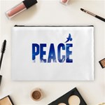 Peace Bird Cosmetic Bag (Large)