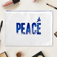 Peace Bird Cosmetic Bag (XL) from ArtsNow.com Front