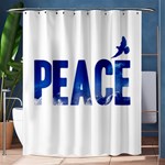 Peace Bird Shower Curtain 60  x 72  (Medium)