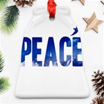 Peace Bird Bell Ornament (Two Sides)