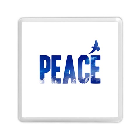 Peace Bird Memory Card Reader (Square) from ArtsNow.com Front