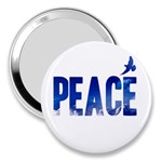 Peace Bird 3  Handbag Mirror
