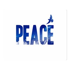 Peace Bird Double Sided Flano Blanket (Large) from ArtsNow.com Blanket Back