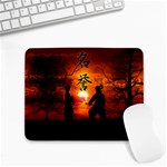 Ninja Sunset Small Mousepad