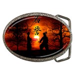 Ninja Sunset Belt Buckle