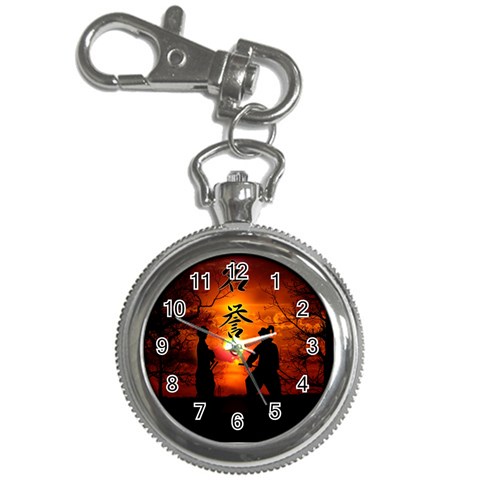 Ninja Sunset Key Chain Watch from ArtsNow.com Front