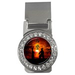 Ninja Sunset Money Clip (CZ)