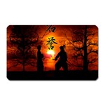 Ninja Sunset Magnet (Rectangular)