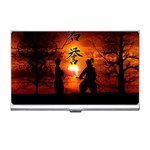 Ninja Sunset Business Card Holder