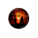 Ninja Sunset Hat Clip Ball Marker