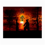 Ninja Sunset Small Glasses Cloth