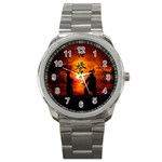 Ninja Sunset Sport Metal Watch