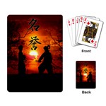 Ninja Sunset Playing Cards Single Design