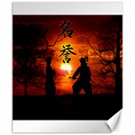 Ninja Sunset Canvas 8  x 10 