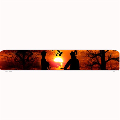 Ninja Sunset Small Bar Mat from ArtsNow.com 24 x4  Bar Mat