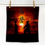 Ninja Sunset Face Towel