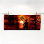 Ninja Sunset Hand Towel