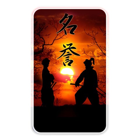 Ninja Sunset Memory Card Reader (Rectangular) from ArtsNow.com Front