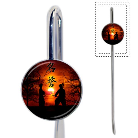 Ninja Sunset Book Mark from ArtsNow.com Front