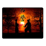 Ninja Sunset Fleece Blanket (Small)