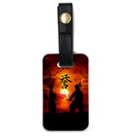 Ninja Sunset Luggage Tag (one side)