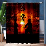 Ninja Sunset Shower Curtain 60  x 72  (Medium)