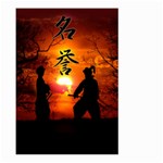 Ninja Sunset Large Garden Flag (Two Sides)