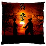 Ninja Sunset Large Cushion Case (One Side)