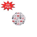 Music Is My Life 1  Mini Button (100 pack) 
