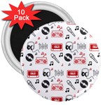 Music Is My Life 3  Magnet (10 pack)