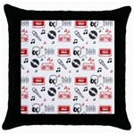 Music Is My Life Throw Pillow Case (Black)