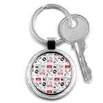 Music Is My Life Key Chain (Round)