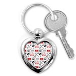 Music Is My Life Key Chain (Heart)