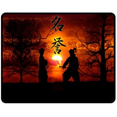 Ninja Sunset Double Sided Fleece Blanket (Medium) from ArtsNow.com 58.8 x47.4  Blanket Front