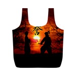 Ninja Sunset Full Print Recycle Bag (M)