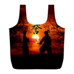 Ninja Sunset Full Print Recycle Bag (L)