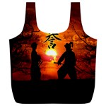 Ninja Sunset Full Print Recycle Bag (XL)