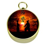 Ninja Sunset Gold Compass