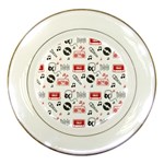 Music Is My Life Porcelain Plate